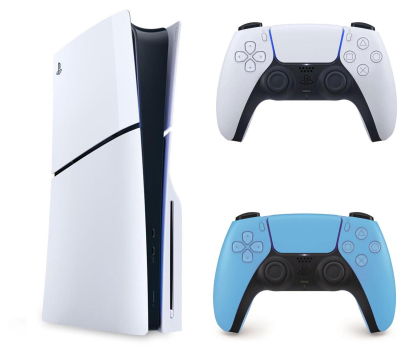 Konsola PS5 Sony PlayStation 5 Slim + DualSense Starlight Blue